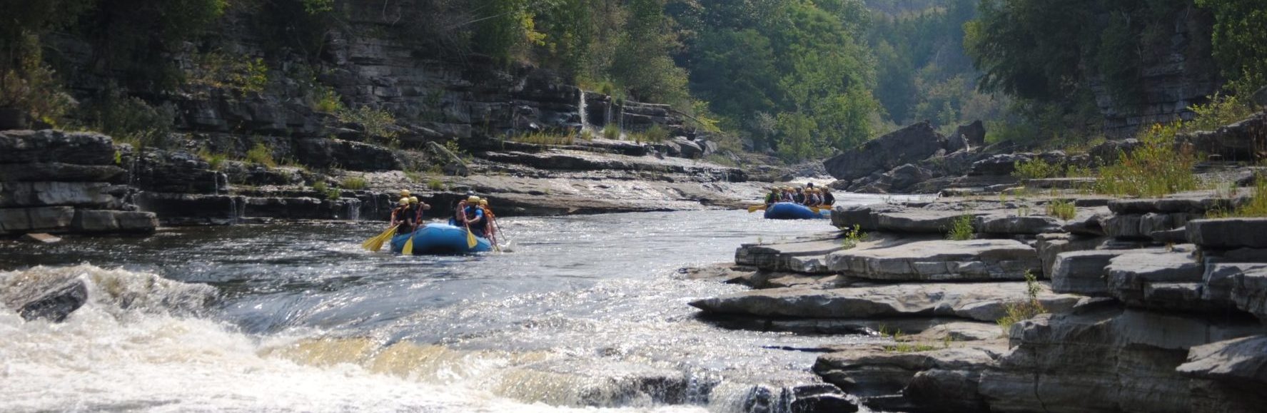 Wide View of the Black River Canyon, NY