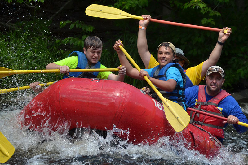Scout Premier Whitewater Rafting on the Lehigh
