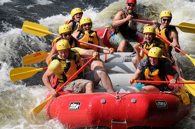 Hudson River Rafting in the Adirondacks
