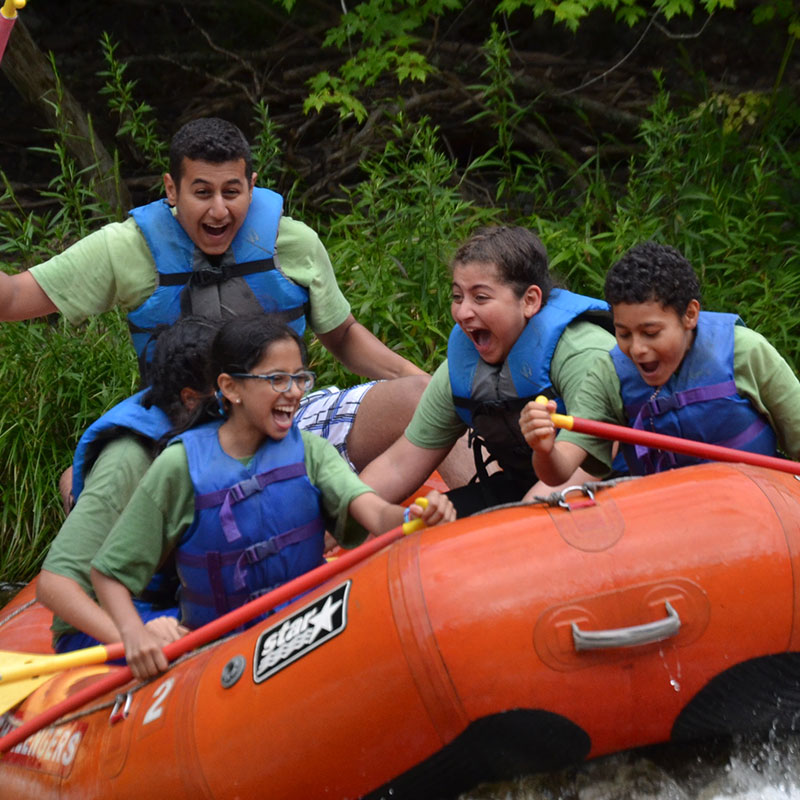 Youth Camp Rafting Programs
