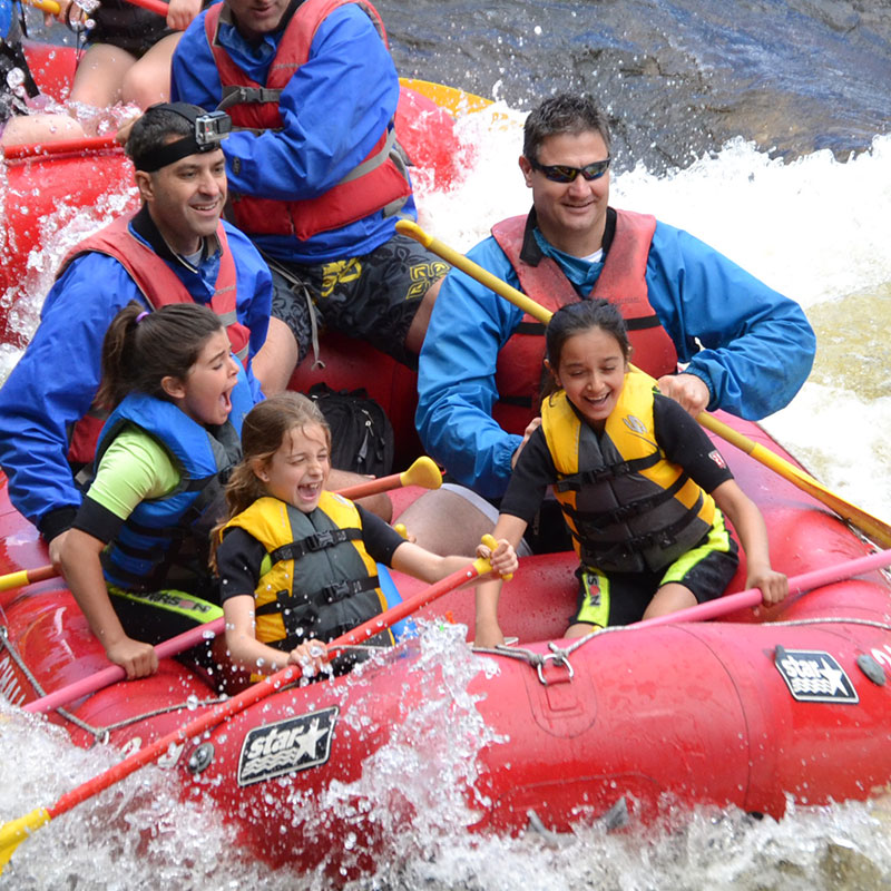 Scout Rafting on the Lehigh River